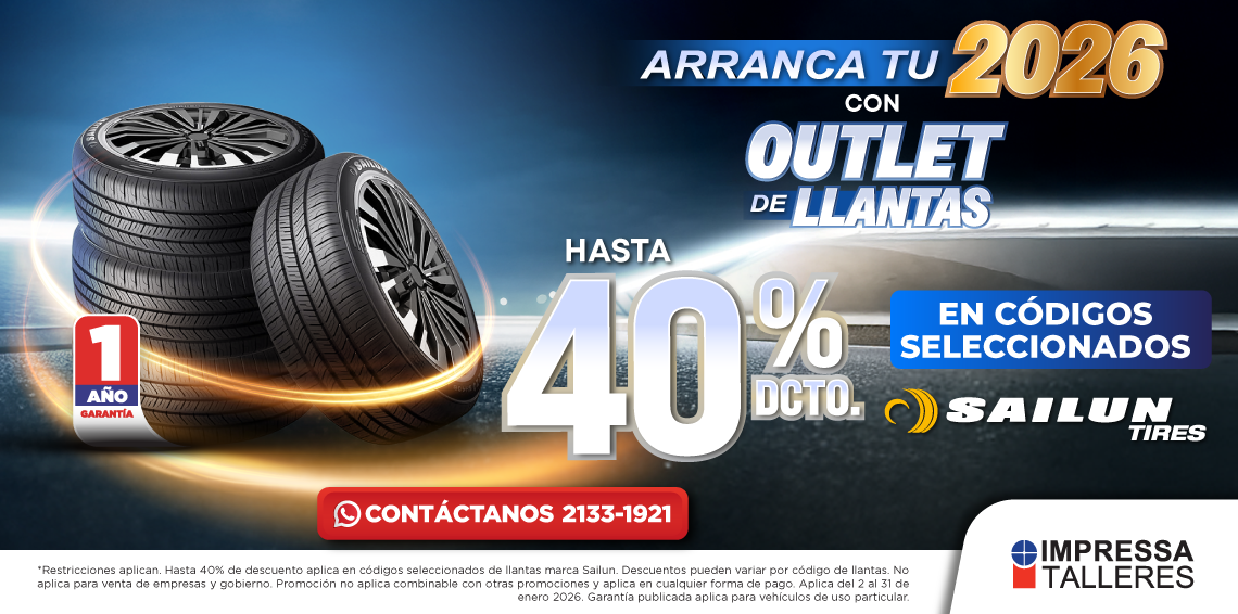 PROMOCIÓN EN LLANTAS SAILUN
