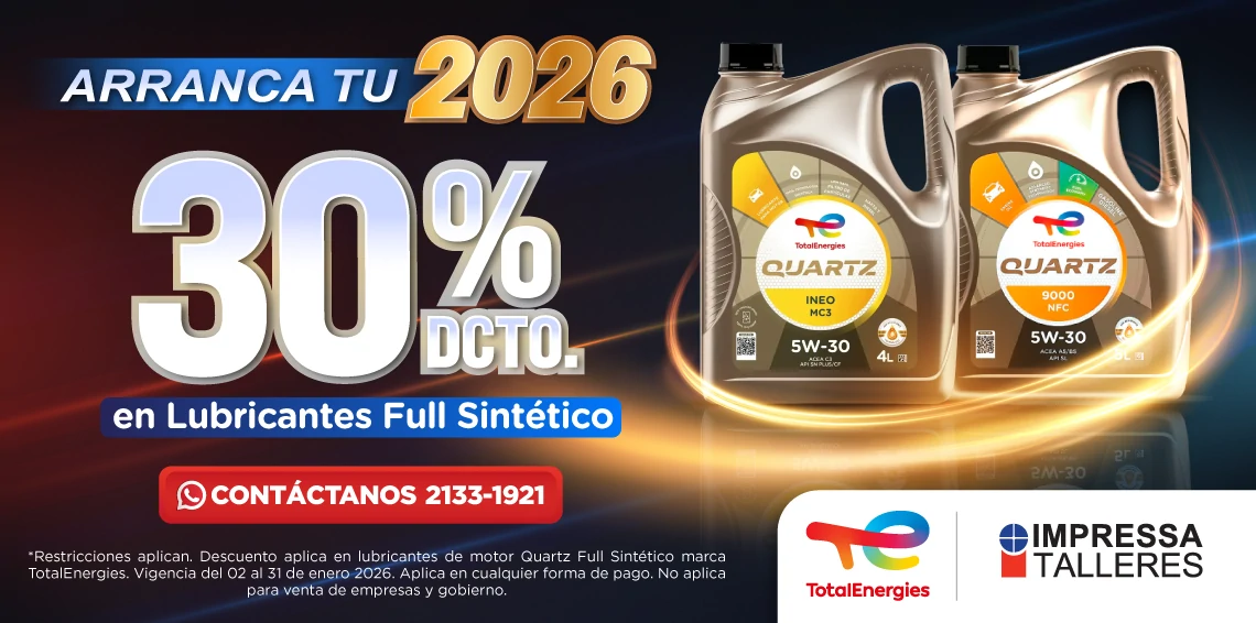 PROMOCIÓN EN LUBRICANTES FULL SINTÉTICOS TOTALENERGIES