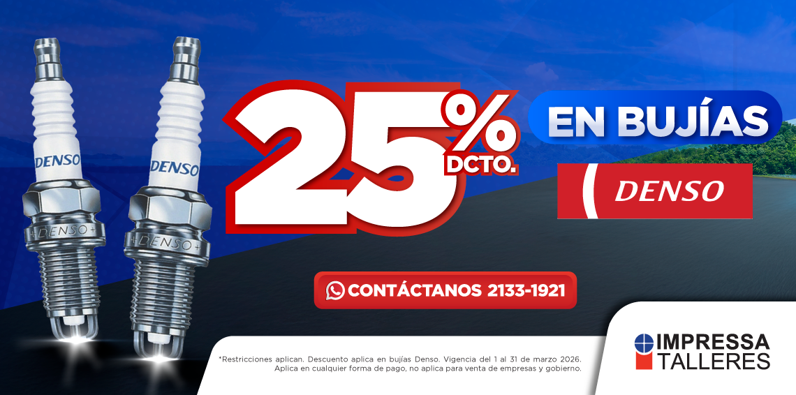 DESCUENTO EN BUJÍAS DENSO