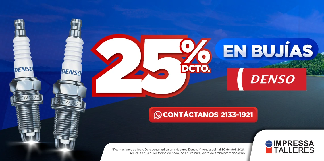 DESCUENTO EN BUJÍAS DENSO