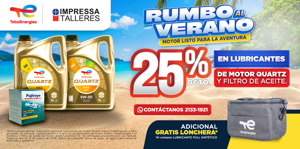 OFERTA EN LUBRICANTES DE MOTOR TOTAL ENERGIES