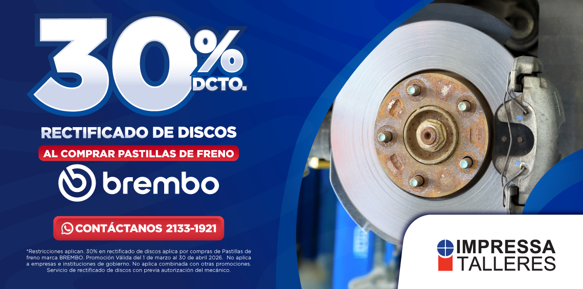 DESCUENTO EN RECTIFICADO DE DISCOS