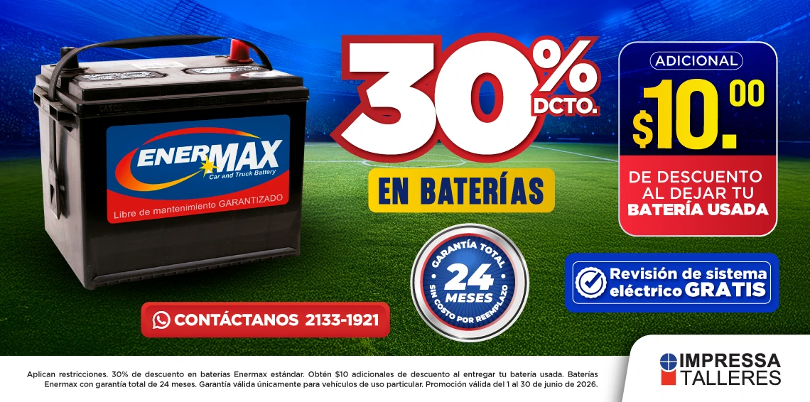 BATERÍAS ENERMAX CON DESCUENTO
