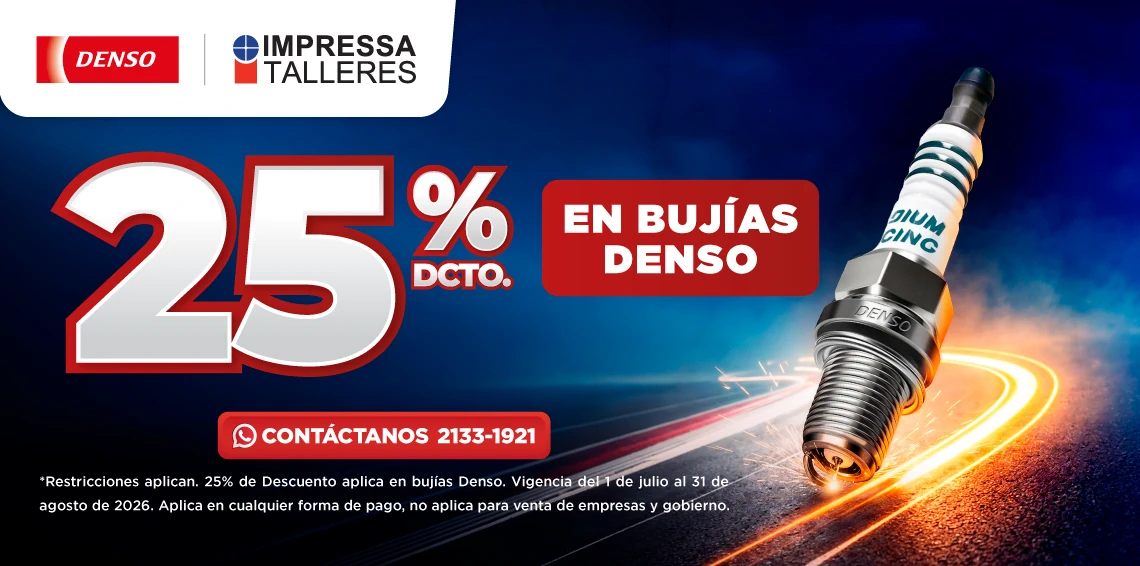 DESCUENTO EN BUJÍAS DENSO