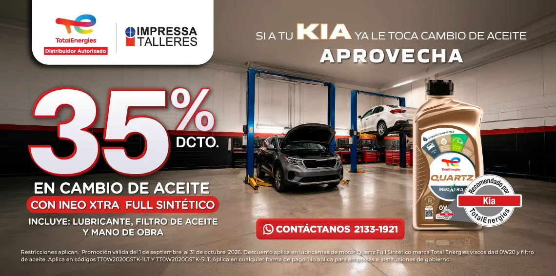 PROMOCIÓN EN CAMBIO DE ACEITE INEO EXTRA